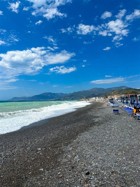 The beaches of Bordighera